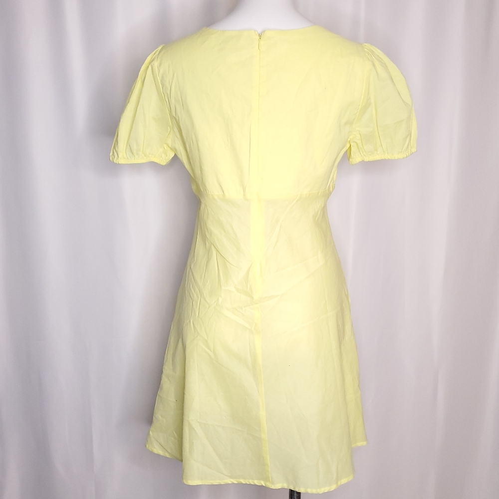 NEW Urban Outfitter winnie tie front cut out dress - Picture 4 of 8